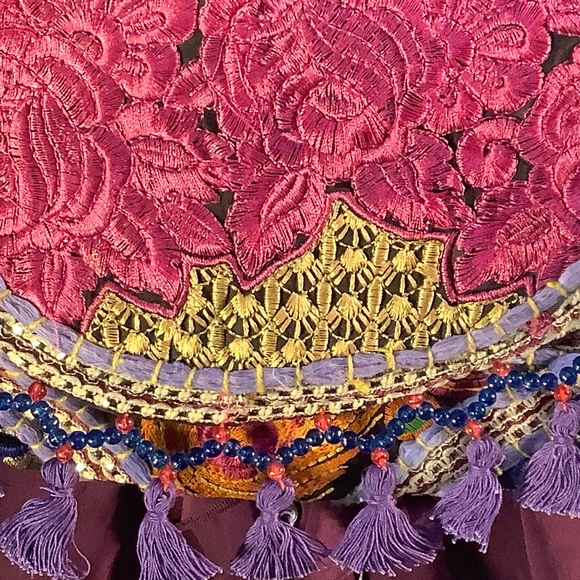 Handmade in India Crossbody Banjara Purse Hancbag - Picture 10 of 14